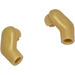 LEGO Pearl Light Gold Minifigure Arms (Left and Right Pair)