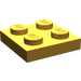 LEGO Pearl Light Gold Plate 2 x 2 (3022)