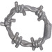 LEGO Pearl Light Gray Barbed Wire Loop (62700)