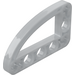 LEGO Pearl Light Gray Beam 3 x 5 x 0.5 Bent 90 Degrees Quarter Ellipse (32250 / 65714)