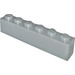 LEGO Pearl Light Gray Brick 1 x 6 (3009)