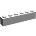 LEGO Pearl Light Gray Brick 1 x 6 (3009 / 30611)