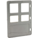LEGO Perle Hellgrau Duplo Tür mit unterschiedlich großen Scheiben (2205)