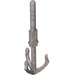 LEGO Pearl Light Gray Flicking Hook (62695)