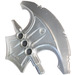 LEGO Pearl Light Gray Giant Battle Axe Blade (54178)