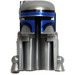 LEGO Parelmoer lichtgrijs Helm met Raket Pack voor Boba Fett met Jango Fett Colors (30380 / 42162)