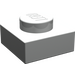 LEGO Pearl Light Gray Plaat 1 x 1 (3024)