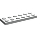 LEGO Pearl Light Gray Plate 2 x 6 (3795)