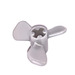 LEGO Pearl Light Gray Propeller with 3 Blades (6041)