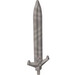 LEGO Pearl Light Gray Sword with Filegree (54171)