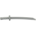 LEGO Pearl Light Gray Sword with Square Guard (Shamshir) (30173)