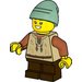 LEGO Peasant Child Figurine