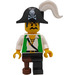 LEGO Perilous Pitfall Pirat Kapitän Minifigur