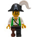 LEGO Perilous Pitfall Pirate Captain Minifigur