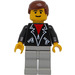 LEGO Person mit Leather Jacket Minifigur
