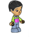 LEGO Peter (Micro Doll) with Open Mouth Minifigure