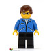 LEGO Peter Parker met Blauw Jasje Minifiguur