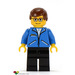 LEGO Peter Parker with Blue Jacket Minifigure