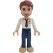 LEGO Peter with white shirt, tie, blue pants Minifigure