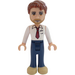 LEGO Peter mit Weiß Hemd, tie, Blau pants Minifigur