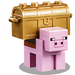 LEGO Pig mit gold chest