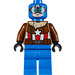 LEGO Pilot Captain America Figurine