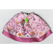 LEGO Pink Belville Skirt with Rose and Dark Pink Border (23204)