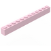 LEGO Pink Brick 1 x 12 (6112)