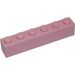 LEGO Pink Brick 1 x 6 (3009)