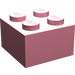 LEGO Rosa Backstein 2 x 2 (3003)