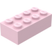 LEGO Pink Brick 2 x 4 (3001 / 3556)
