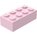 LEGO Pink Brick 2 x 4 (3001 / 72841)