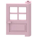 LEGO Pink Door 1 x 4 x 5 with 4 Panes with 2 Points on Pivot (3861)