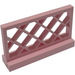 LEGO Roze Schutting 1 x 4 x 2 Lattice (3185)