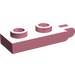 LEGO Roze Scharnier Plaat 1 x 2 met 2 Vingers Holle Studs (4276)