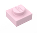 LEGO Pink Plate 1 x 1 (3024)