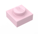 LEGO Rose assiette 1 x 1 (3024 / 30008)