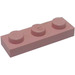 LEGO Pink Plate 1 x 3 (3623)