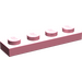LEGO Pink Plate 1 x 4 (3710)