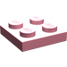 LEGO Pink Plate 2 x 2 (3022)
