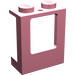 LEGO Roze Venster Kader 1 x 2 x 2 met 2 gaten in Onderzijde (2377)