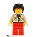 LEGO Pippin Reed med Brun Hjälm Minifigur