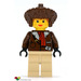 LEGO Pippin Reed jossa Ruskea Mongolian Hattu Minihahmo