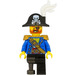 LEGO Pirata Capitano Minifigure