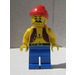 LEGO Pirate avec Anchor Tattoo Figurine