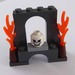 LEGO Pirates Adventskalender 6299-1 Subset Day 23 - Brick Arch with Fire and Skull
