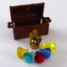 LEGO Pirates Calendrier de l&#039;Avent 6299-1 Subset Day 24 - Treasure Chest with Gems