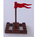 LEGO Pirates Advent Calendar 6299-1 Sous-ensemble Day 8 - Raft with Flagpole