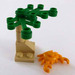 LEGO Pirates Advent Calendar Set 6299-1 Subset Day 9 - Plants and Crab