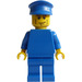 LEGO Plaine Bleu Pilot Figurine